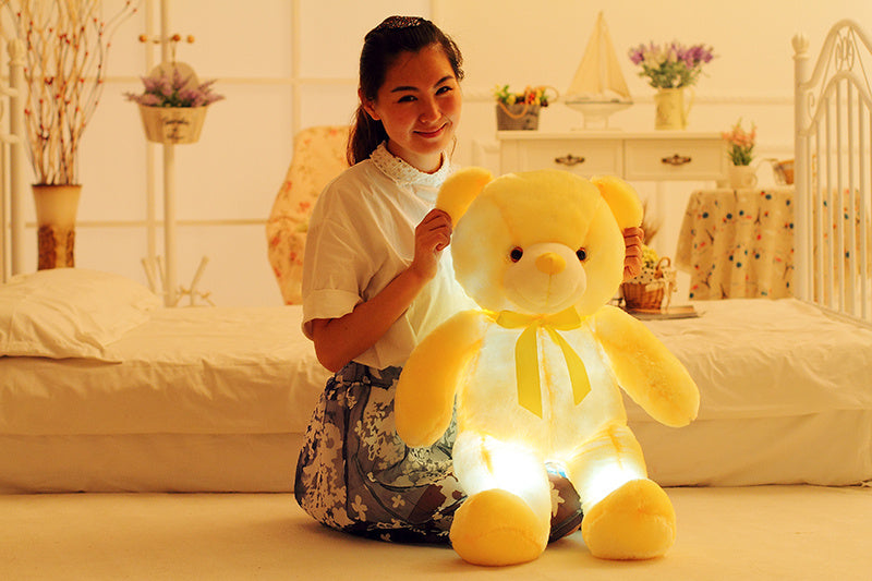 LED Teddy Bear Stuffed Animals Plush Toy-2