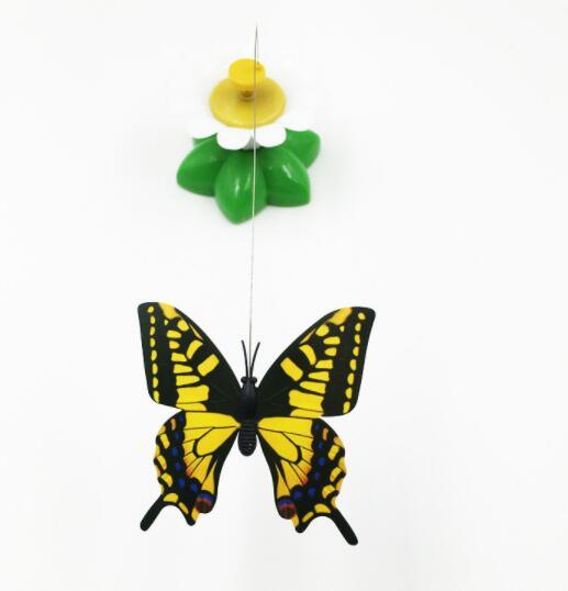 Electric Enchanting Rotating Flower Pet Toy-5