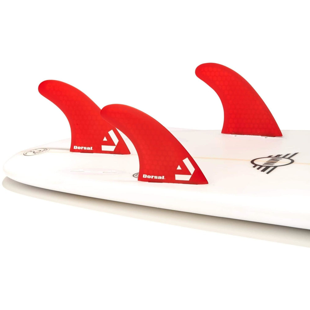 DORSAL Surfboard Fins Thruster 3 Set FCS Compatible-0