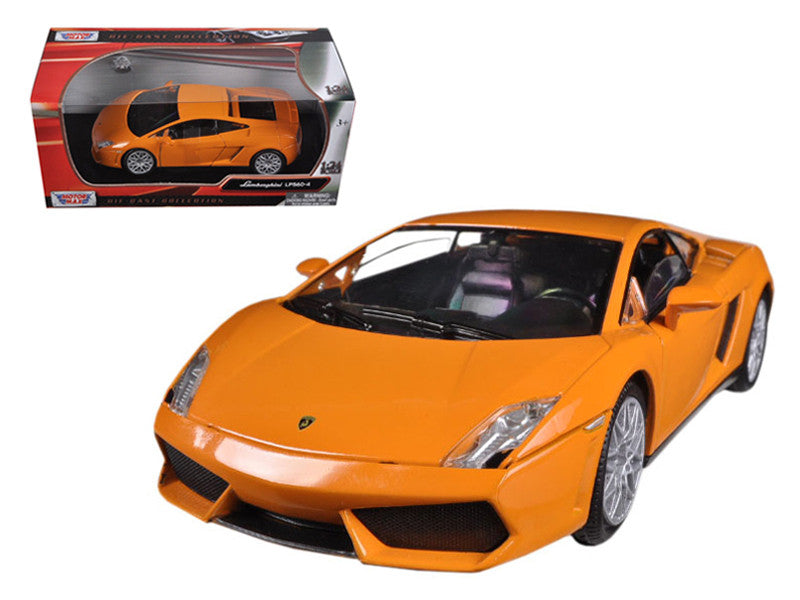 Lamborghini Gallardo LP-560-4 Orange 1/24 Diecast Model Car by Motormax-0