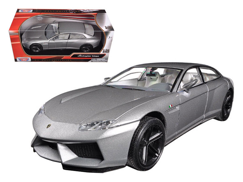 Lamborghini Estoque Grey 1/24 Diecast Model Car by Motormax-0