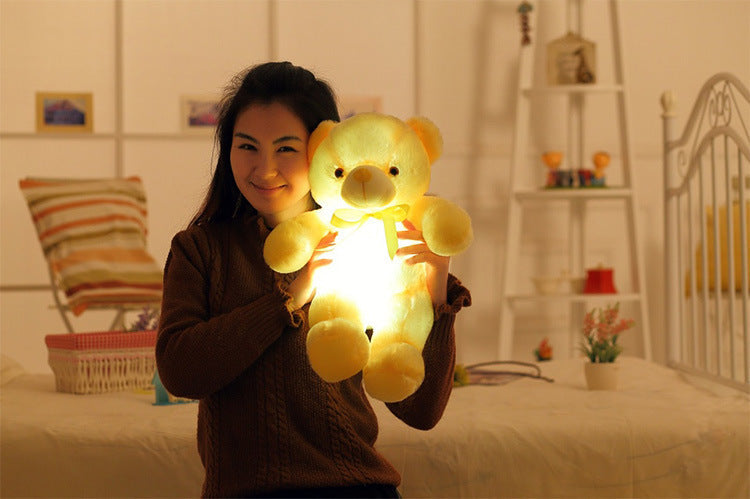 LED Teddy Bear Stuffed Animals Plush Toy-4