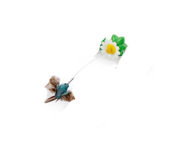 Electric Enchanting Rotating Flower Pet Toy-2