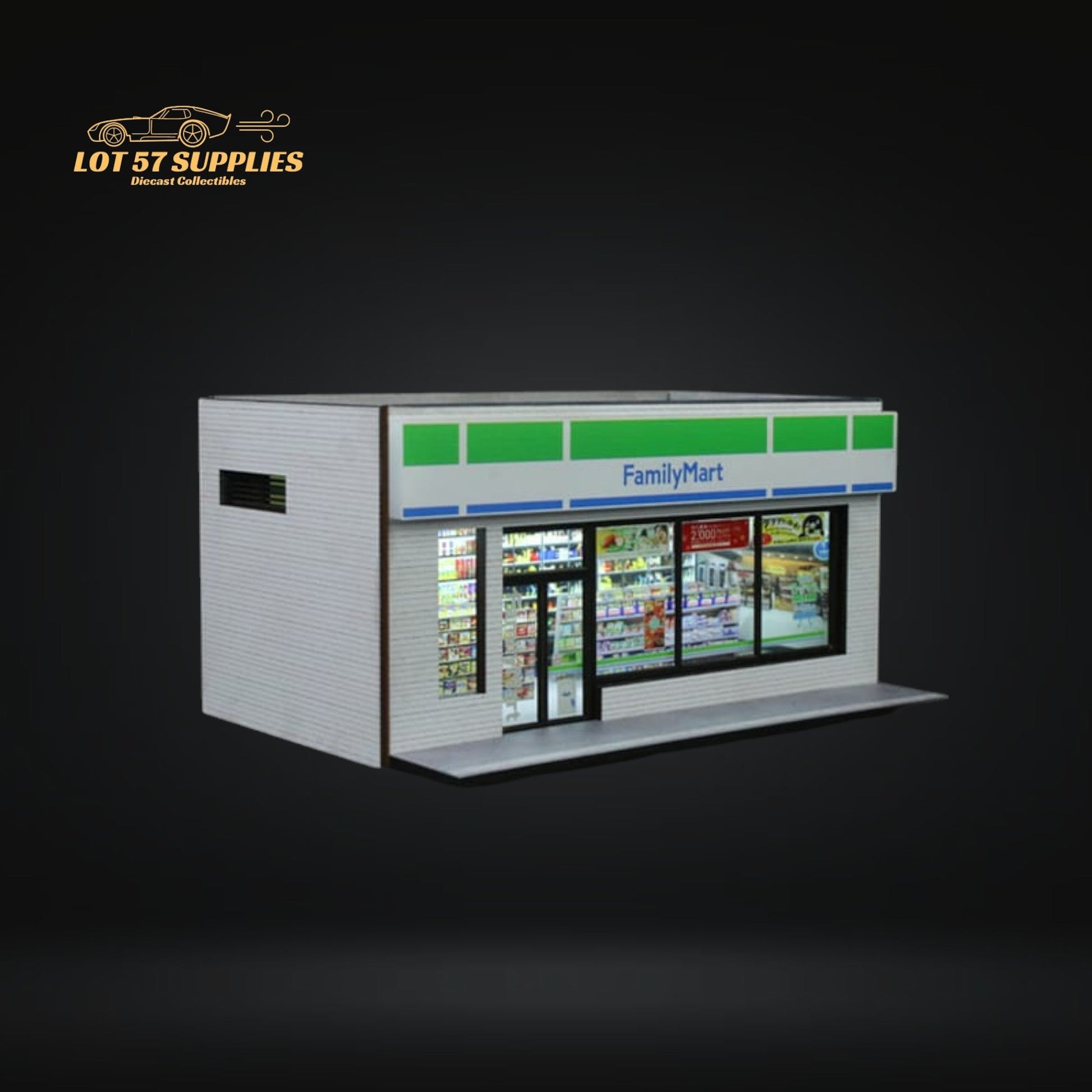 MoreArt Convenience Store "FamilyMart" Diorama 1:64 MO941101-0