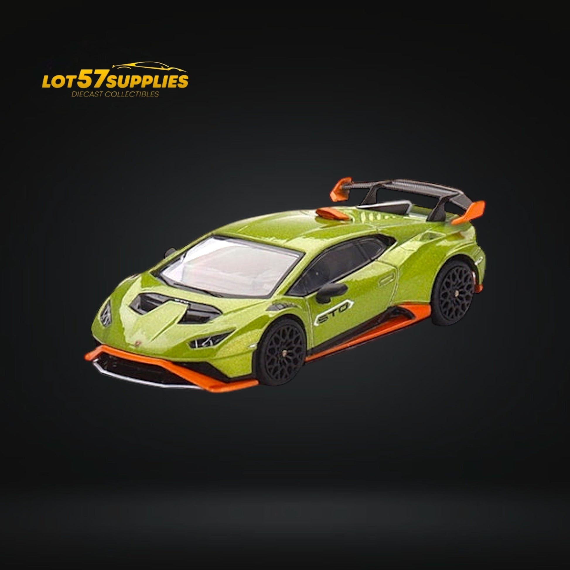 Mini-GT Lamborghini Huracán STO Verde Citrea #547 1:64 MGT00547-0