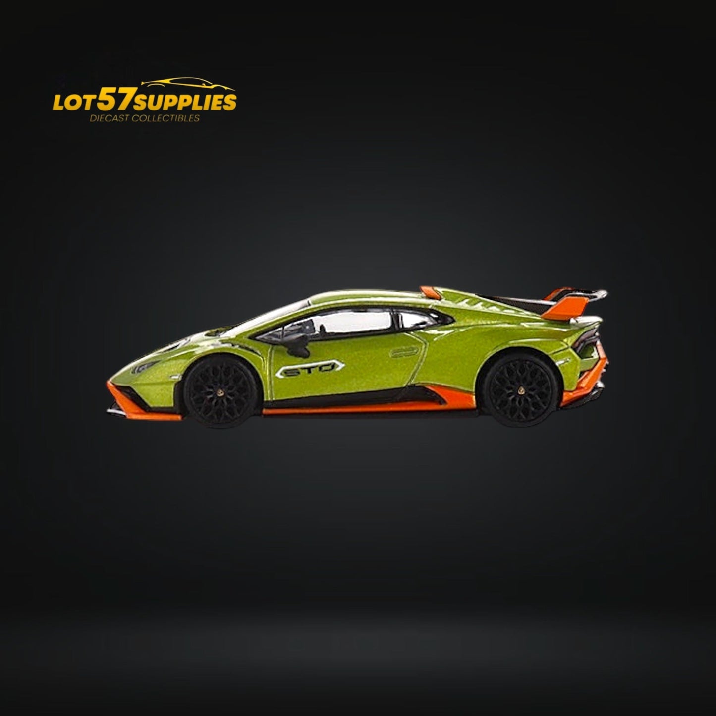 Mini-GT Lamborghini Huracán STO Verde Citrea #547 1:64 MGT00547-2