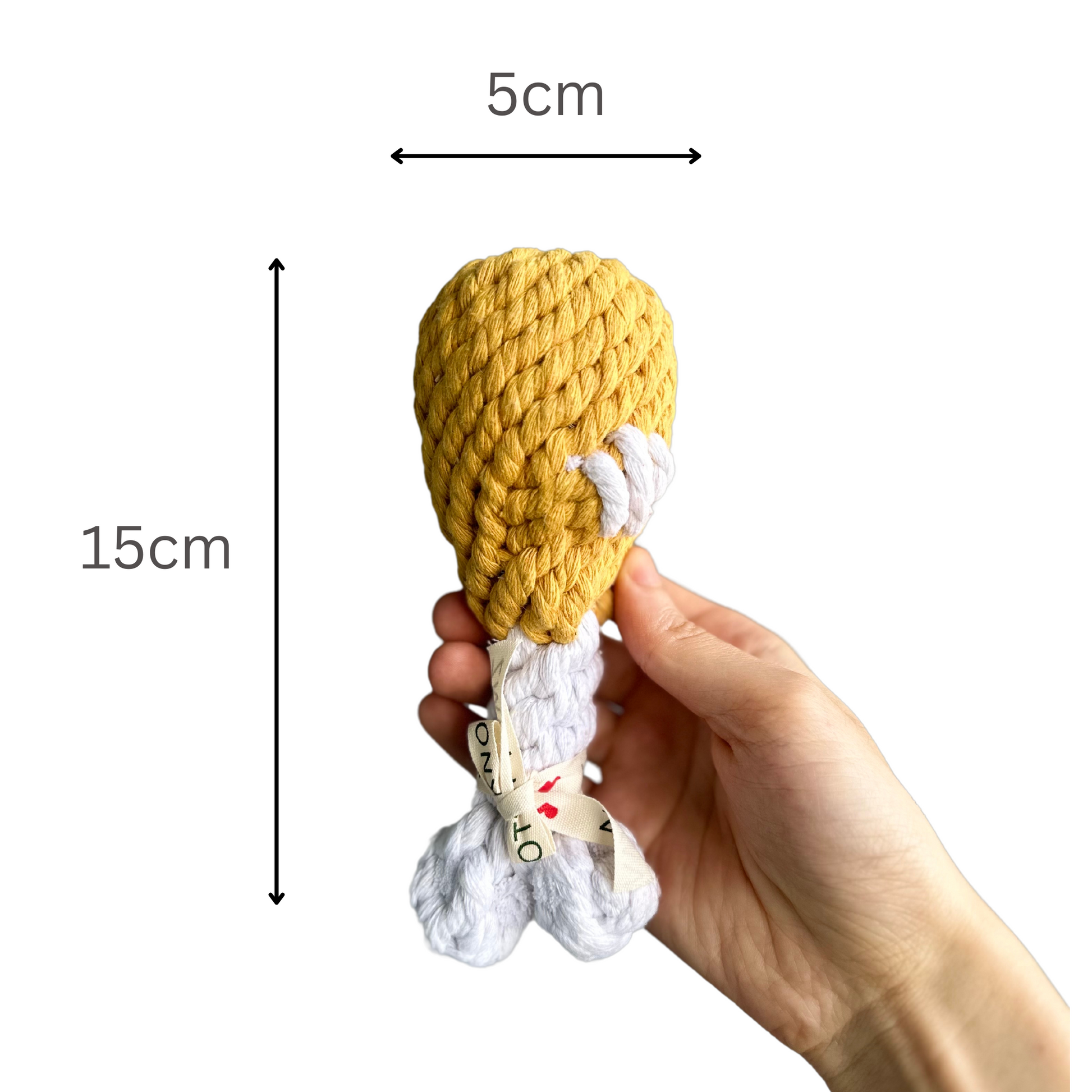 Clucky Drumstick Dog Toy-3