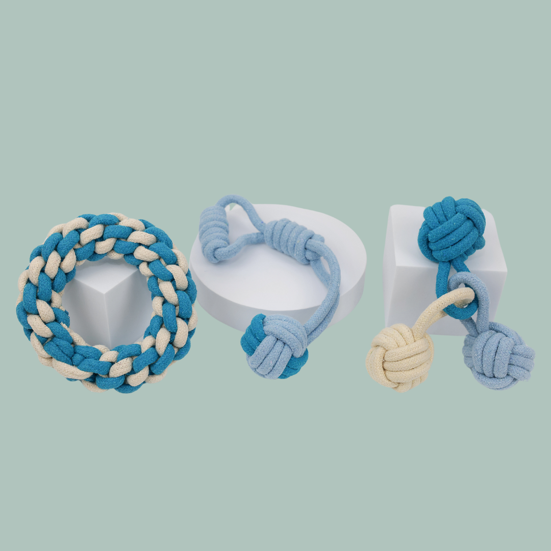 Sky and Cloud Rope Tug Toy Set-1