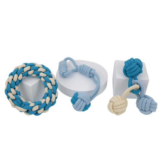 Sky and Cloud Rope Tug Toy Set-0