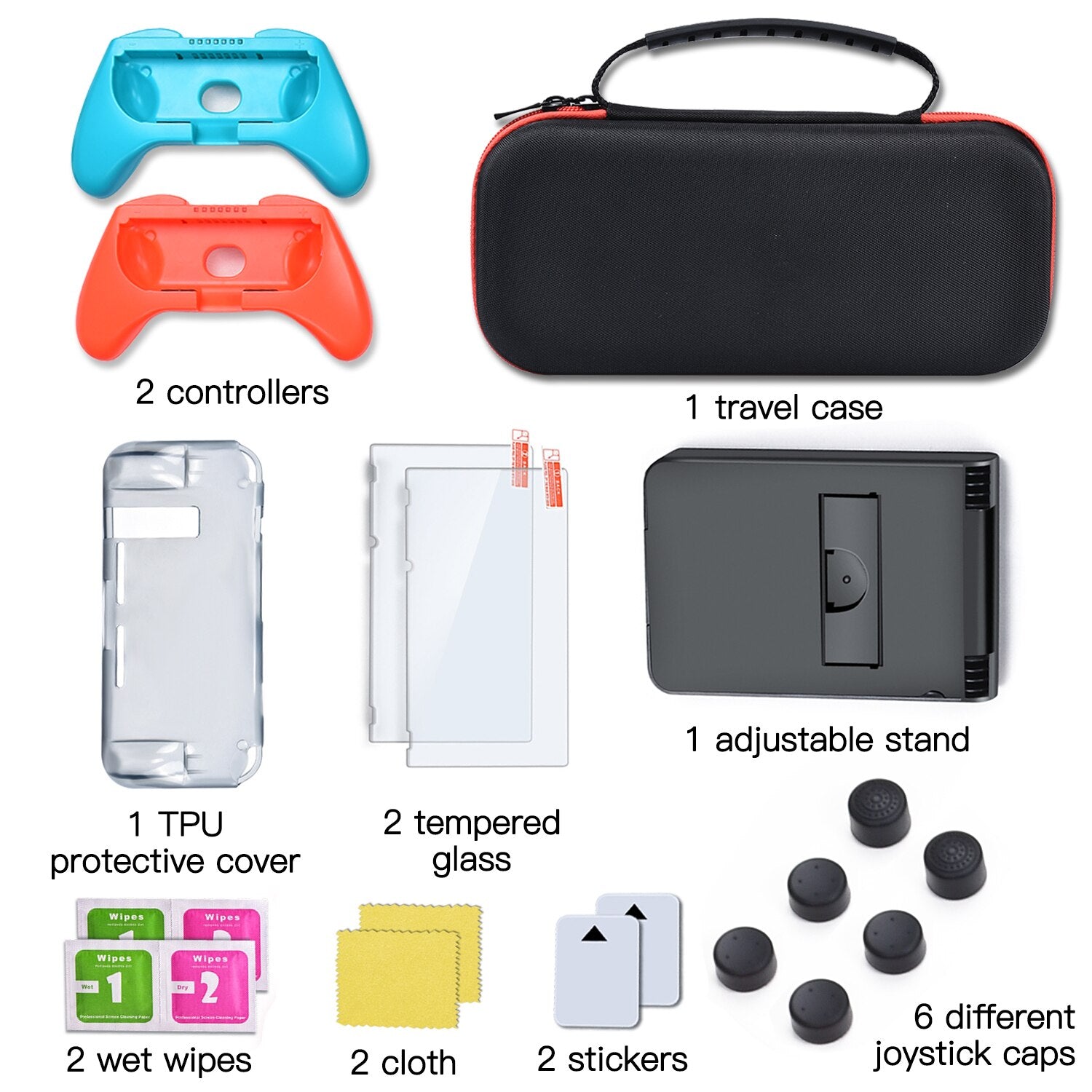 Waterproof Protective Storage Bag For Switch Console Stand For Nintendo Switch Portable Carrying Bag Case Cover For Switch-1