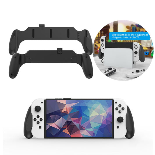 For Nintendo Switch OLED Case Handle Bracket Hand Grip Protective Cover Handheld Case Game Console Stand Support Accessories-0