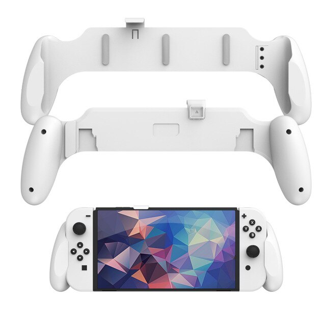 For Nintendo Switch OLED Case Handle Bracket Hand Grip Protective Cover Handheld Case Game Console Stand Support Accessories-1