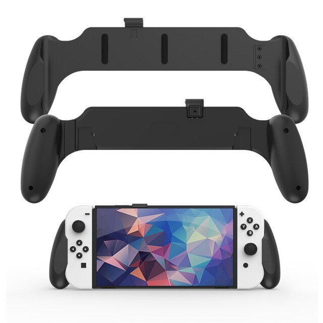 For Nintendo Switch OLED Case Handle Bracket Hand Grip Protective Cover Handheld Case Game Console Stand Support Accessories-2