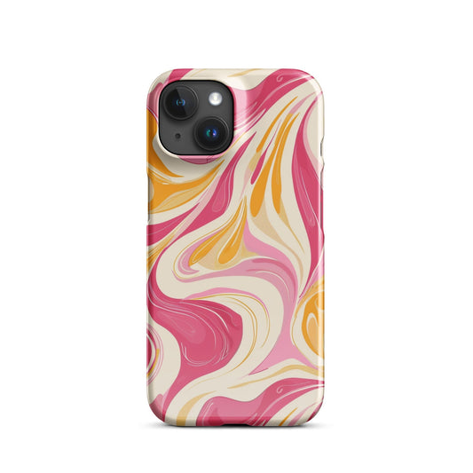 Yellow & Pink Phone Phone  case for iPhone-30